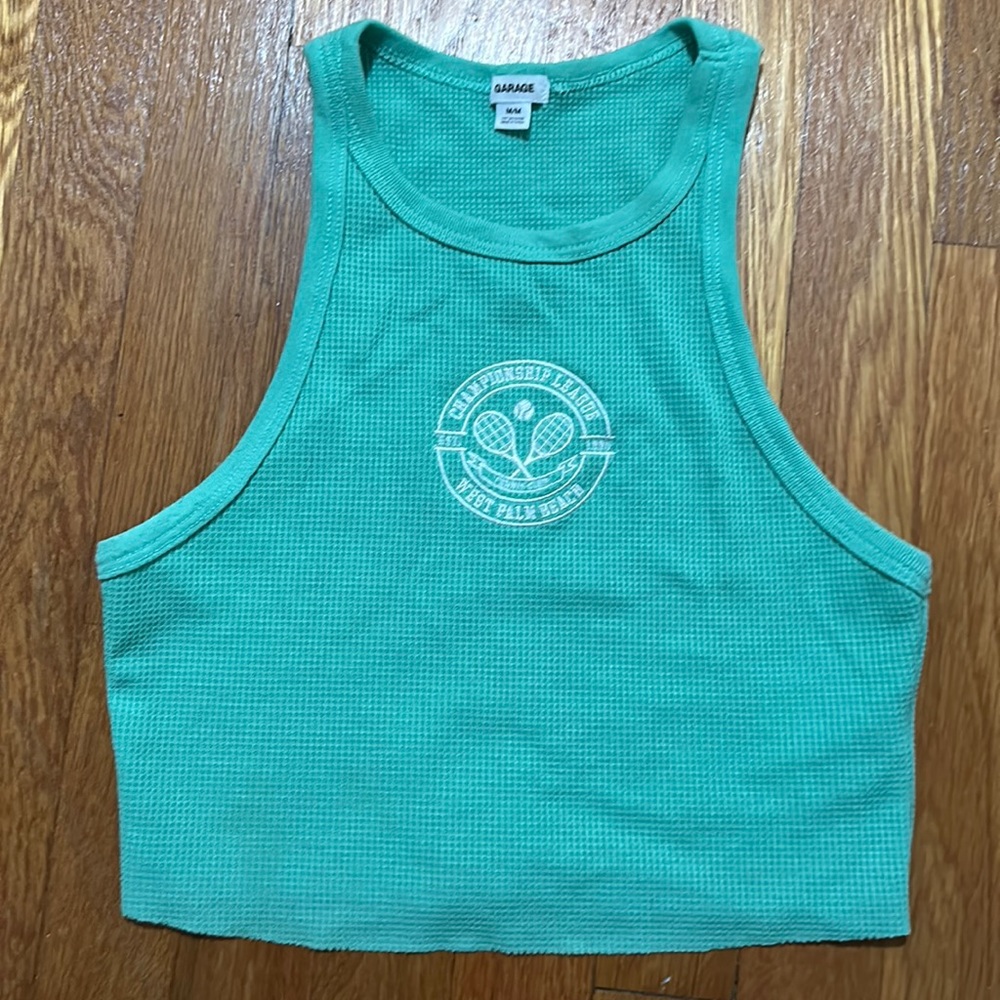 Tennis Club Cropped Tank
